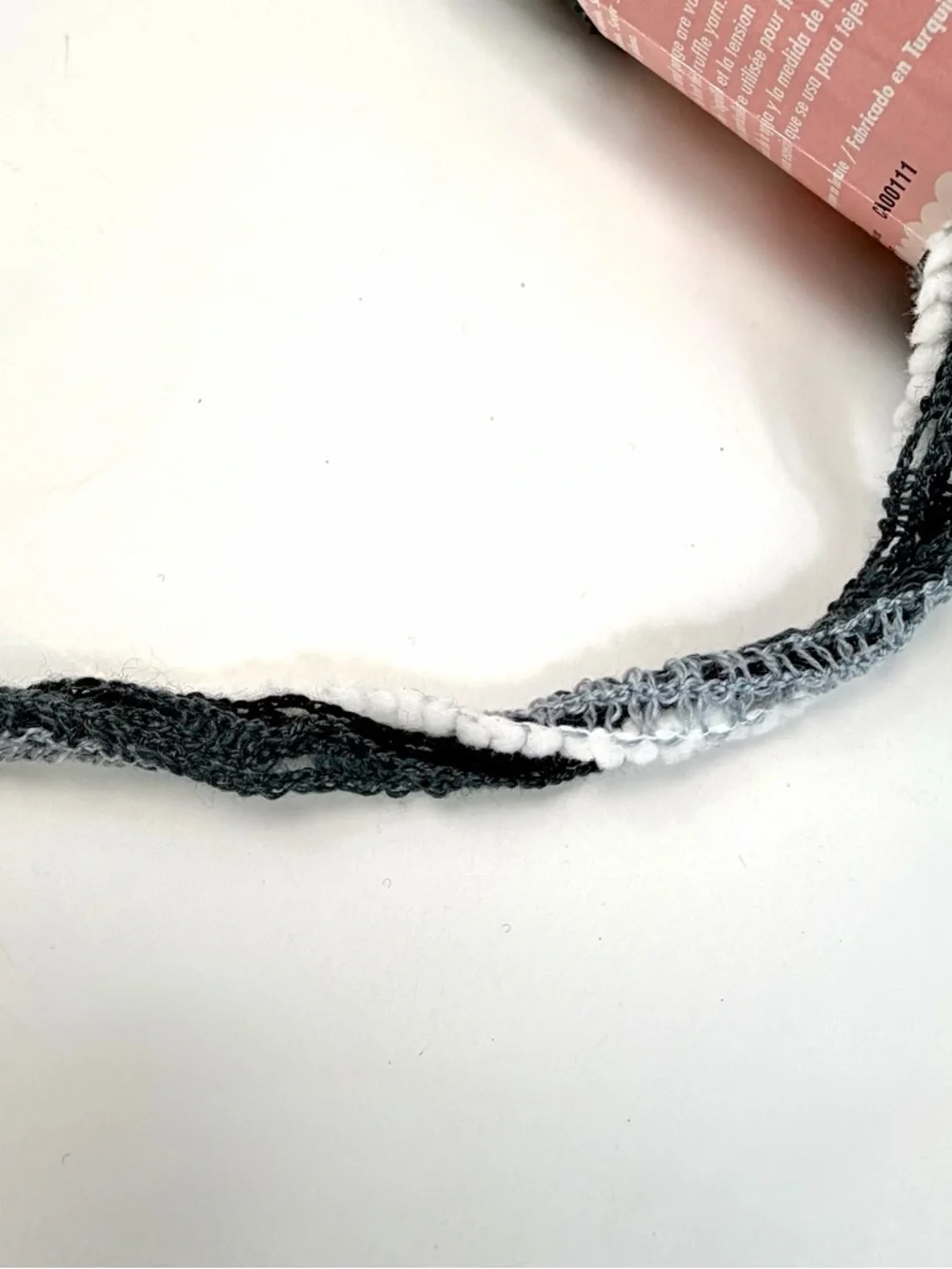 Patons Pirouette Yarn Lot 2 Night Sky Ribbon DIY Scarf Yarn